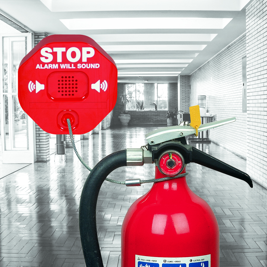 STI’s Alarm Helps Prevent Theft of Costly Fire Extinguishers Facility